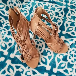 Charlotte Russe Braided Heels